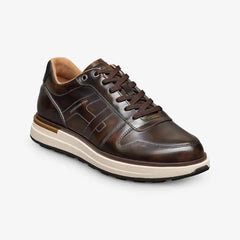Elliot Lace-up Sneaker Antique Bronze Leather