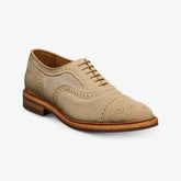 Strandmok Cap-toe Oxford with Dainite Rubber Sole Bone Suede Mix