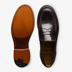 Miller Reserve Penny Loafer Burgundy Cordovan Leather