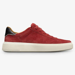 Oliver Slip-on Stretch-lace Sneaker True Red Suede