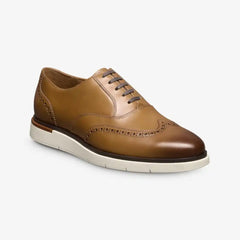 Carson Lace-up Hybrid Wingtip Oxford Walnut Leather