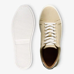Courtside Lace-up Sneaker Sand Suede