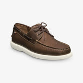 Panama Boat Shoe Natural Brown Leather