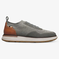 Easton Slip-on Stretch-lace Knit Sneaker Magnet Grey Knit Wool / Leather