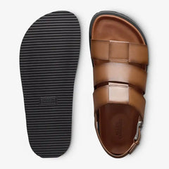Damien Fisherman Sandal Luggage Leather