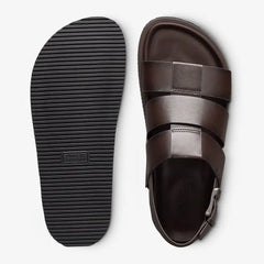 Damien Fisherman Sandal Espresso Leather