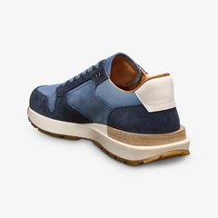 Lionel Lace-up Sneaker Navy Sea Suede