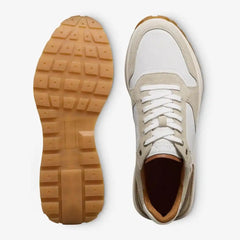 Lionel Lace-up Sneaker White Suede