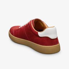 Ludlow Slip-on Stretch-lace Sneaker True Red Suede