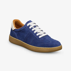 Ludlow Slip-on Stretch-lace Sneaker Indigo Suede
