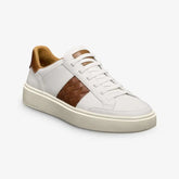Oliver Slip-on Stretch-lace Sneaker White / Woven Luggage Leather