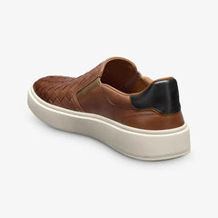 Oliver Woven Slip-on Sneaker Chili Leather