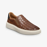 Oliver Woven Slip-on Sneaker Chili Leather