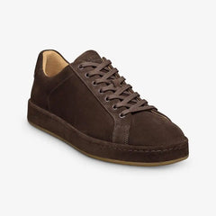 Barnes Lace-up Sneaker Polo Brown Suede
