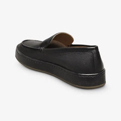 Brody Slip-on Sneaker Black Leather