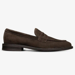 Como Penny Loafer Bitter Chocolate Suede