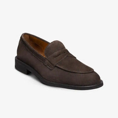 Como Penny Loafer Bitter Chocolate Suede