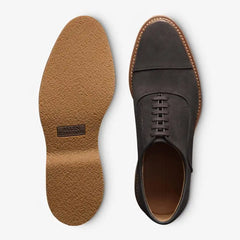 Park Avenue Verse Cap-toe Oxford Dress Shoe Bitter Chocolate Suede