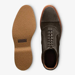 Park Avenue Verse Cap-toe Oxford Boot Bitter Chocolate Suede