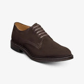 Trevor Plain-toe Derby Shoe Bitter Chocolate Suede