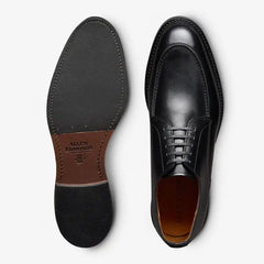 Rivington Apron-toe Derby Dress Shoe Black Leather