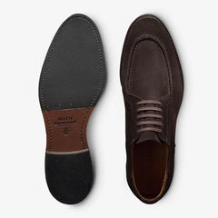 Rivington Apron-toe Derby Dress Shoe Bitter Chocolate Suede