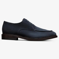 Rivington Apron-toe Derby Dress Shoe Navy Suede