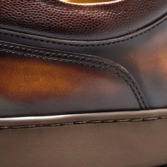 Chambers Reserve Lace-up Sneaker Coffee Leather