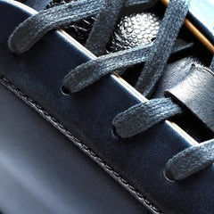 Chambers Reserve Lace-up Sneaker Navy Leather