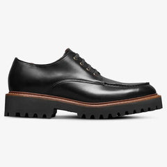 Palmer Weather-ready Apron-toe Derby Dress Shoe Black Chromexcel Leather