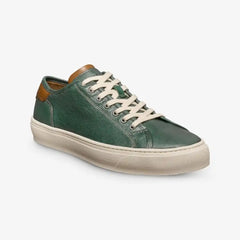 Jones Lace-up Sneaker Bottle Green Leather