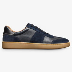 Ludlow Slip-on Stretch-lace Sneaker Navy Leather & Suede