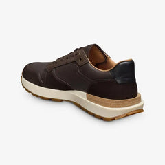 Lionel Lace-up Sneaker Dark Brown Suede