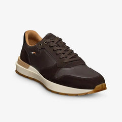 Lionel Lace-up Sneaker Dark Brown Suede