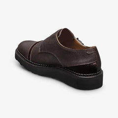 Engineered Garments x Allen Edmonds Bryant Park Double Monk Brown Leather Mix