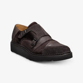 Engineered Garments x Allen Edmonds Bryant Park Double Monk Brown Leather Mix