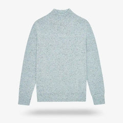 NN07 Aksel Mock-neck Sweater Blue