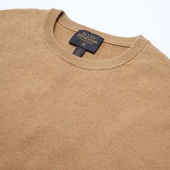 Long Sleeve Knit Shirt Camel