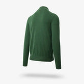 Cashmere Quarter-zip Sweater Green