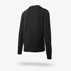 Long Sleeve Knit Shirt Black