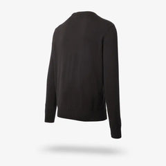 Long Sleeve Knit Shirt Bitter Chocolate