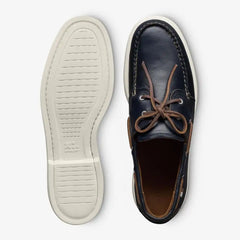 Panama Boat Shoe Navy Leather