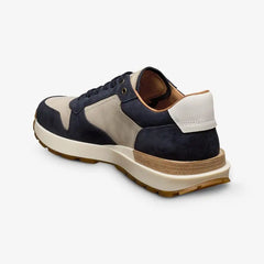 Lionel Lace-up Sneaker Navy Suede