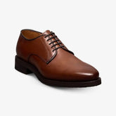 Ramsey Plain-toe Derby Dress Shoe Chili Leather