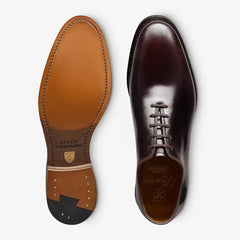 Morrison Reserve Whole-cut Oxford Dress Shoe Dark Brown Calf Leather