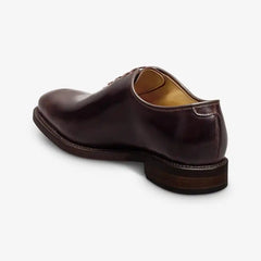 Morrison Reserve Whole-cut Oxford Dress Shoe Dark Brown Calf Leather