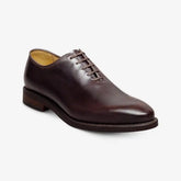 Morrison Reserve Whole-cut Oxford Dress Shoe Dark Brown Calf Leather