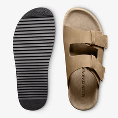 Seagrove Sandal Tobacco Suede