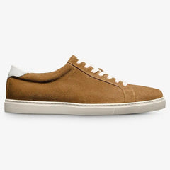 Courtside Lace-up Sneaker Fawn Tan Suede