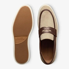 Randolph 2.0 Slip-on Sneaker Sand / Chili Suede & Leather